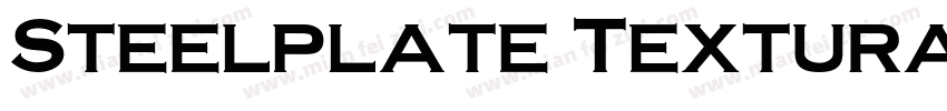 Steelplate Textura R字体转换